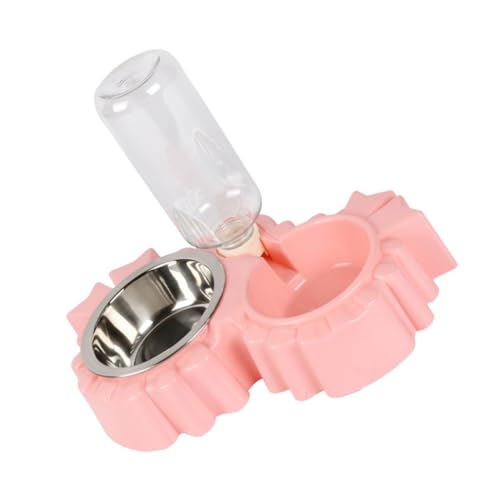 JOINPAYA Automatischer Haustier Futter Wassernapf mit Edelstahl Schalen rutschfest und Auslaufsicher Doppelte Fütterungsstation für Katzen Hunde Welpen und Kaninchen Gesund und Sicher JOINPAYA Automatischer Haustier Futter Wassernapf mit Edelstahl Schalen rutschfest und Auslaufsicher Doppelte Fütterungsstation für Katzen Hunde Welpen und Kaninchen Gesund und Sicher von JOINPAYA