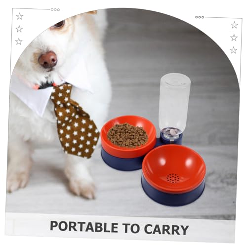 JOINPAYA Automatischer Haustier Futter und Wassernapf mit Separaten Trocken und Nassfächern Rückenfreundliches Design Langlebiges Material Geeignet für Katzen und Hunde Tiefseeblau JOINPAYA Automatischer Haustier Futter und Wassernapf mit Separaten Trocken und Nassfächern Rückenfreundliches Design Langlebiges Material Geeignet für Katzen und Hunde Tiefseeblau von JOINPAYA