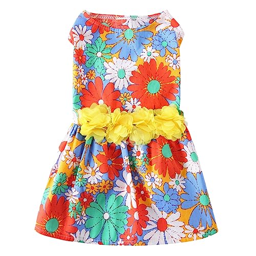 JOINPAYA Blumenmuster aus Polyester Tragbares Outfit für Katzen Partys Urlaub und Fotoshootings Atmungsaktiv und Bequem für Kleine Haustiere Frühlings und Sommermode für Haustiere JOINPAYA Blumenmuster aus Polyester Tragbares Outfit für Katzen Partys Urlaub und Fotoshootings Atmungsaktiv und Bequem für Kleine Haustiere Frühlings und Sommermode für Haustiere von JOINPAYA