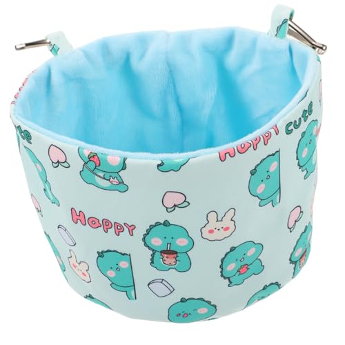 JOINPAYA Chinchilla Hängematte für Kleintiere Bequeme und Warme Schlafgelegenheit aus Strapazierfähigem Canvas mit Doppeltem Design für Hamster und Meerschweinchen Sorgt für Entspannung von JOINPAYA