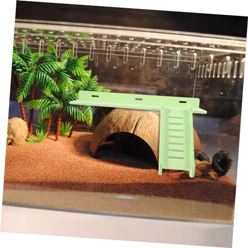 JOINPAYA DIY Hamster Plattform mit Leiter Bissfestes Robustes Kletterspielzeug für Meerschweinchen und Kleintiere rutschfeste Käfigplattform Zubehör für Artgerechtes und Bewegung von JOINPAYA