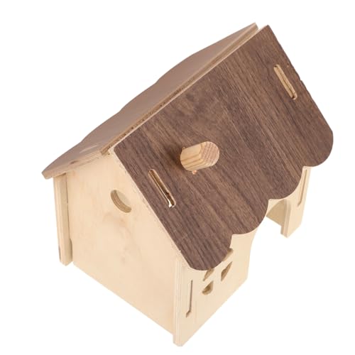 JOINPAYA DIY Hamsterhaus Aus Holz Mehrkammerige Hamster Hütte Stabiler Schlaf Und Spielplatz Für Kleintiere Für Hamster Und Meerschweinchen Umweltfreundliches Design JOINPAYA DIY Hamsterhaus Aus Holz Mehrkammerige Hamster Hütte Stabiler Schlaf Und Spielplatz Für Kleintiere Für Hamster Und Meerschweinchen Umweltfreundliches Design von JOINPAYA