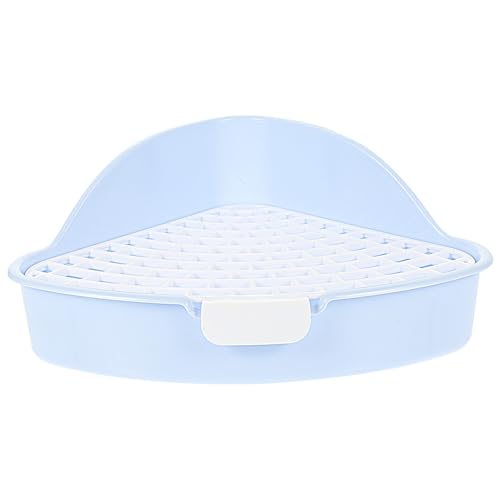 JOINPAYA Ecktoilette für Kaninchen und Kleintiere Fest Verriegeltes Design Rutschfestes Dickes Boden Netz Abnehmbare für Einfache Reinigung Geruchsfreies Kunststoff Töpfchen für JOINPAYA Ecktoilette für Kaninchen und Kleintiere Fest Verriegeltes Design Rutschfestes Dickes Boden Netz Abnehmbare für Einfache Reinigung Geruchsfreies Kunststoff Töpfchen für von JOINPAYA