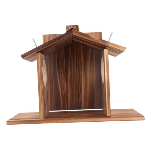 JOINPAYA Eichhörnchen-futterhaus Aus Holz Wetterfestes Futterhäuschen Mit Aufhängemöglichkeit Für Garten Praktische Futterstation Für Eichhörnchen Und Hamster Langlebiges Und JOINPAYA Eichhörnchen-futterhaus Aus Holz Wetterfestes Futterhäuschen Mit Aufhängemöglichkeit Für Garten Praktische Futterstation Für Eichhörnchen Und Hamster Langlebiges Und von JOINPAYA