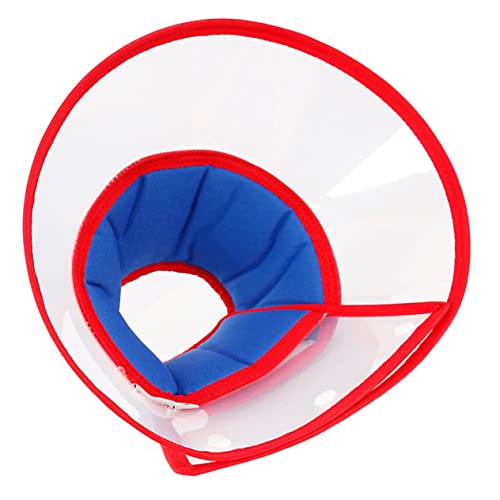JOINPAYA Verstellbares Anti Lecken Halsband für Haustiere Kegel für Hunde zur Wundheilung Leichtes Material nach Operationen für Welpen und Hunde Effektiv gegen Kratzen und Beißen von JOINPAYA