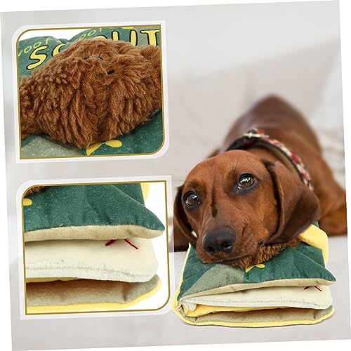 JOINPAYA Entzückende Schnüffelmatte für Hunde Interaktive Futtermatte zur Nahrungssuche Fördert Kauen und Zahnreinigung Geeignet für Zuhause und Spielstunden von JOINPAYA