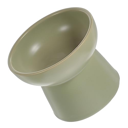 JOINPAYA Erhöhter Katzennapf mit Nackenschutz Ergonomische Fütterungsschale aus Keramik für Katzenfutter und Wasser rutschfest zu Reinigen Matcha Große Kapazität JOINPAYA Erhöhter Katzennapf mit Nackenschutz Ergonomische Fütterungsschale aus Keramik für Katzenfutter und Wasser rutschfest zu Reinigen Matcha Große Kapazität von JOINPAYA