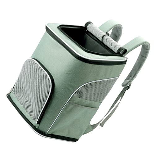 JOINPAYA Faltbare Atmungsaktive Katzenrucksack Tragetasche Leichter Tragbarer Katzen transportbeutel mit Komfortablem Material Klappbar und Geräumig für Reisen und Ausflüge JOINPAYA Faltbare Atmungsaktive Katzenrucksack Tragetasche Leichter Tragbarer Katzen transportbeutel mit Komfortablem Material Klappbar und Geräumig für Reisen und Ausflüge von JOINPAYA