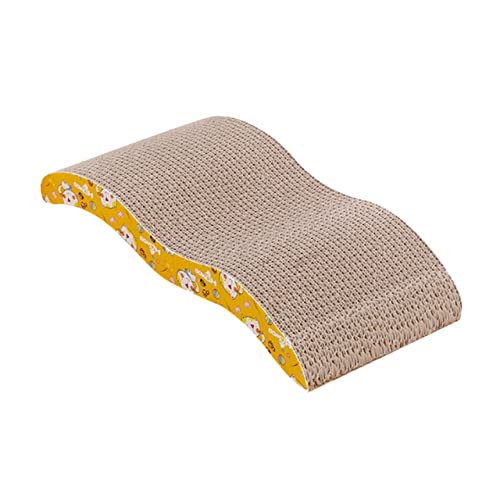 JOINPAYA Förmiges Katzen Kratzbrett Hochdichtes Kratzspielzeug für Katzen und Kätzchen Langlebige Kratzpappe mit Kreativem Muster Schützt Möbel für Indoor Spielspaß Zufällige Farbe JOINPAYA Förmiges Katzen Kratzbrett Hochdichtes Kratzspielzeug für Katzen und Kätzchen Langlebige Kratzpappe mit Kreativem Muster Schützt Möbel für Indoor Spielspaß Zufällige Farbe von JOINPAYA
