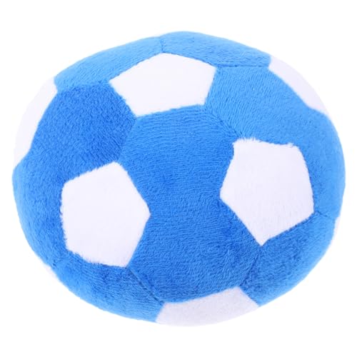 JOINPAYA Fußballspielzeug für Haustiere Plüsch zur Bereicherung von Hunden Hundeball Hundespielzeugball Zähne Die Ball-Hundespielzeug Beißball für Hunde Sky-Blue JOINPAYA Fußballspielzeug für Haustiere Plüsch zur Bereicherung von Hunden Hundeball Hundespielzeugball Zähne Die Ball-Hundespielzeug Beißball für Hunde Sky-Blue von JOINPAYA