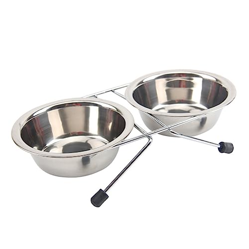 JOINPAYA Futterautomat für Katzen Futter und Wassernäpfe mit Rutschfestem Stand Doppelnapf für Große Mittlere und Kleine Langlebig JOINPAYA Futterautomat für Katzen Futter und Wassernäpfe mit Rutschfestem Stand Doppelnapf für Große Mittlere und Kleine Langlebig von JOINPAYA