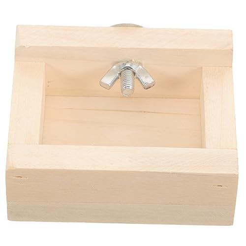 JOINPAYA Hamster Futternapf aus Holz Langlebig für Kleine Haustiere Wie Hamster und Chinchillas rutschfest Leicht zu Reinigen JOINPAYA Hamster Futternapf aus Holz Langlebig für Kleine Haustiere Wie Hamster und Chinchillas rutschfest Leicht zu Reinigen von JOINPAYA