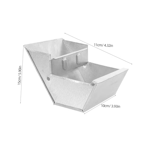 JOINPAYA Futterspender für Kleine Haustiere Langlebiger Kaninchen Futterhalter Robuste Futterbox für Meerschweinchen Hamster und Nagetiere Einfach zu Montieren Hygienische von JOINPAYA