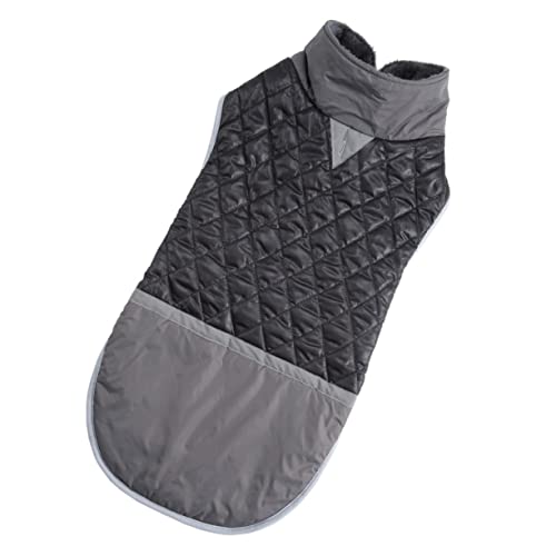 JOINPAYA Große Hundekleidung Hundemäntel Haustier nass Welpe wasserdichte Jacke für Hunde UPS Sportbekleidung für Hunde Winddichte hundekleidung personalisierte Hundeweste Polyester Grau JOINPAYA Große Hundekleidung Hundemäntel Haustier nass Welpe wasserdichte Jacke für Hunde UPS Sportbekleidung für Hunde Winddichte hundekleidung personalisierte Hundeweste Polyester Grau von JOINPAYA