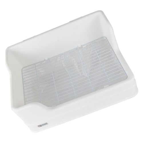 JOINPAYA Großes Kaninchen Toiletten aus Langlebigem Material Abnehmbare Katzentoilette mit Rutschfestem Design Leicht zu Reinigen Geeignet für Käfig und Kleintiertraining JOINPAYA Großes Kaninchen Toiletten aus Langlebigem Material Abnehmbare Katzentoilette mit Rutschfestem Design Leicht zu Reinigen Geeignet für Käfig und Kleintiertraining von JOINPAYA