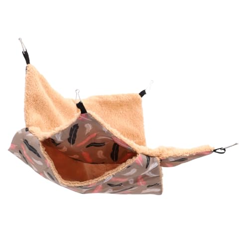 JOINPAYA Hängematte für Kleine Nager Warmes Baumwollversteck Gemütliches Kuschelbett für Hamster Meerschweinchen Chinchilla Käfigecke JOINPAYA Hängematte für Kleine Nager Warmes Baumwollversteck Gemütliches Kuschelbett für Hamster Meerschweinchen Chinchilla Käfigecke von JOINPAYA