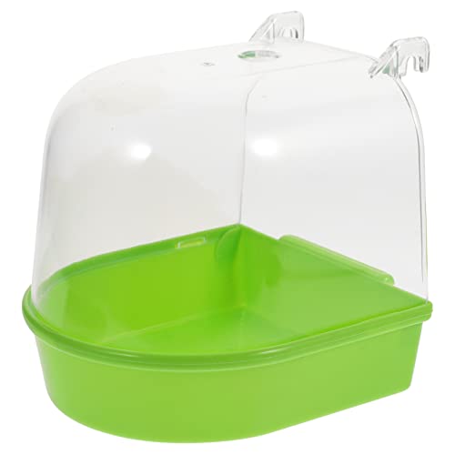 JOINPAYA Hängende Papageienbadewanne aus Praktische Vogelbadbox für Käfige Sicher und Geruchlos zur Stressreduktion und Fellpflege zu Installieren für Wellensittiche von JOINPAYA