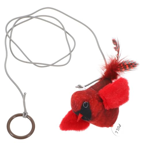 JOINPAYA Hängendes Katzenspielzeug Mit Bungee Seil Und Lebendigem Vogel Design Für Drinnen Und Draußen Fördert Die Selbstbeschäftigung Und Spielspaß Ihrer JOINPAYA Hängendes Katzenspielzeug Mit Bungee Seil Und Lebendigem Vogel Design Für Drinnen Und Draußen Fördert Die Selbstbeschäftigung Und Spielspaß Ihrer von JOINPAYA