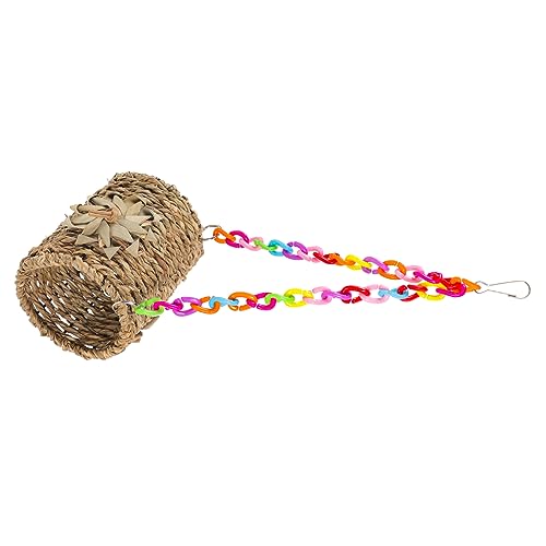 JOINPAYA Hängendes Vogelbett aus Atmungsaktivem Material Vogelhaus für Papageien Bietet und Spielplatz im Käfig und Langlebig für Haustiervögel von JOINPAYA