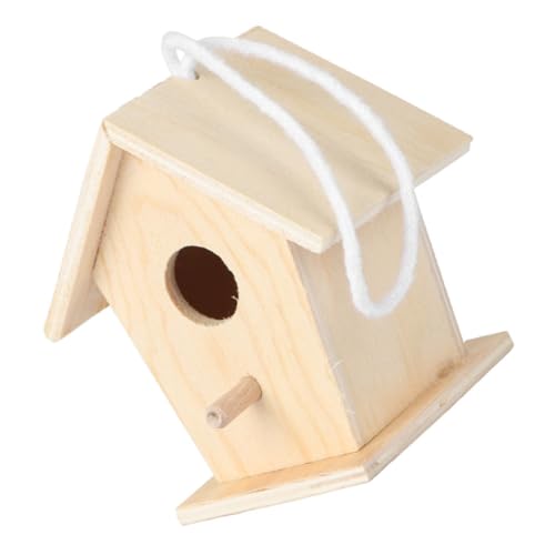 JOINPAYA Hängendes Vogelhaus Aus Holz DIY Mini Vogelhaus Bemalen Handgefertigtes Graffiti Kreatives Bastelprojekt Für Dekoration JOINPAYA Hängendes Vogelhaus Aus Holz DIY Mini Vogelhaus Bemalen Handgefertigtes Graffiti Kreatives Bastelprojekt Für Dekoration von JOINPAYA