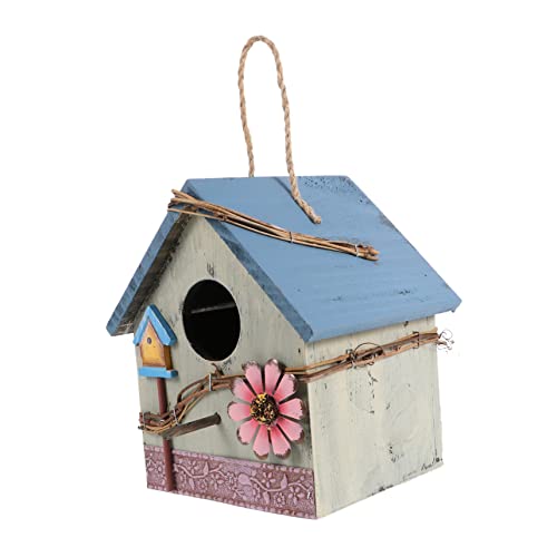 JOINPAYA Hängendes Vogelhaus Aus Holz Für Papageien Futterstation Für Wildvögel Im Garten Dekorative Futterhäuschen Für Vogelliebhaber Für Hinterhof Und Terrasse JOINPAYA Hängendes Vogelhaus Aus Holz Für Papageien Futterstation Für Wildvögel Im Garten Dekorative Futterhäuschen Für Vogelliebhaber Für Hinterhof Und Terrasse von JOINPAYA