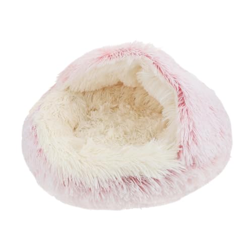 JOINPAYA Halbgeschlossenes Katzennest aus Flanell für Winter Warmes Geschmeidiges Katzenbett Rosa als Schlafplatz oder Dekoration für Ihre JOINPAYA Halbgeschlossenes Katzennest aus Flanell für Winter Warmes Geschmeidiges Katzenbett Rosa als Schlafplatz oder Dekoration für Ihre von JOINPAYA