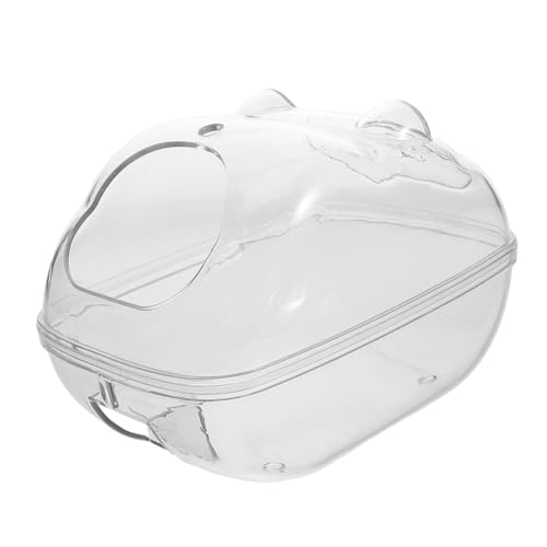 JOINPAYA Hamster Badewanne Sandbad Für Hamster Badebehälter Für Kleintiere Badezubehör Für Tiere Badewanne Kleiner Tiertoiletten Haustierversorgungsbad Kleines Tiersandbad Pp Transparent JOINPAYA Hamster Badewanne Sandbad Für Hamster Badebehälter Für Kleintiere Badezubehör Für Tiere Badewanne Kleiner Tiertoiletten Haustierversorgungsbad Kleines Tiersandbad Pp Transparent von JOINPAYA