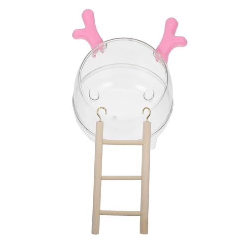 JOINPAYA Hamster Badezimmer Toilette Tablett Sandbad Becken Rennmaus Badewanne Pfanne Hamster Sandbad Behälter Chinchilla Meerschweinchen Badezimmer Wasser Kleintier Badezimmer Hamster von JOINPAYA