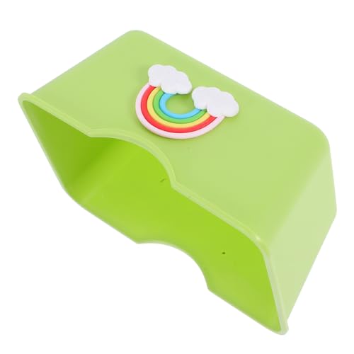 JOINPAYA Hamster Badezimmerwanne mit Erhöhter Struktur für Hamstergehege Niedliches Design Haltbares Material als Sandbad Box für Kleine Haustiere JOINPAYA Hamster Badezimmerwanne mit Erhöhter Struktur für Hamstergehege Niedliches Design Haltbares Material als Sandbad Box für Kleine Haustiere von JOINPAYA