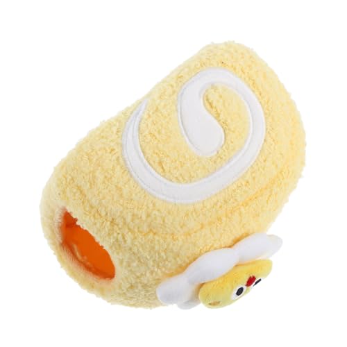 JOINPAYA Hamster Baumwollnest Hamster Winterbett Hamster-Winter-Wärmenest Hamster -Haustierspielzeug Lebensraum für Hamsterverstecke Hamster Schlafhaus Baumwolle Yellow von JOINPAYA