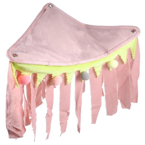 JOINPAYA Hamster Eckversteck und Hängematte aus Stabilem Material Multifunktional als Versteck und Spielplatz für Meerschweinchen Kaninchen und Kleine Nagetiere Einfache im Käfig Rosa JOINPAYA Hamster Eckversteck und Hängematte aus Stabilem Material Multifunktional als Versteck und Spielplatz für Meerschweinchen Kaninchen und Kleine Nagetiere Einfache im Käfig Rosa von JOINPAYA