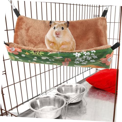JOINPAYA Hamster Hängematte Doppel Lagen Baumwolle Warmes Schlafbett für Meerschweinchen Kleintiere Winter Kuschelhöhle Hängesitz für Hamster Ratten und Kleine Haustiere JOINPAYA Hamster Hängematte Doppel Lagen Baumwolle Warmes Schlafbett für Meerschweinchen Kleintiere Winter Kuschelhöhle Hängesitz für Hamster Ratten und Kleine Haustiere von JOINPAYA