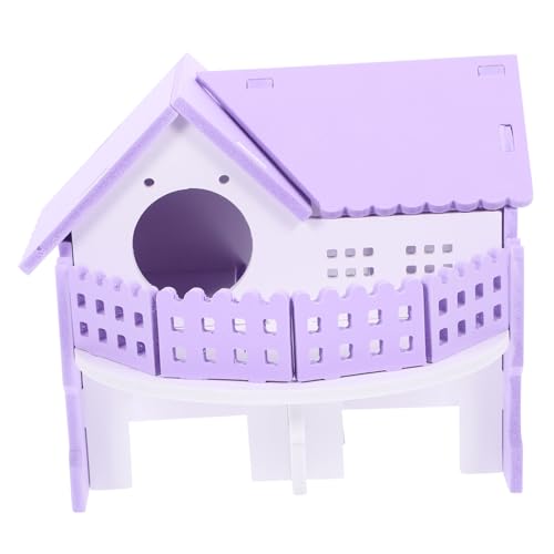 JOINPAYA Hamster Haus PVC Stabile Kleintier Villa mit Versteckfunktion Spielerisches Haustierversteck für Hamster und Meerschweinchen Komfortable Rückzugsmöglichkeit im Käfig Langlebiges von JOINPAYA