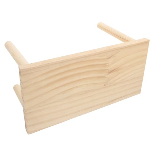 JOINPAYA Hamster Holzplattform Plattformen für Hamster Hamsterständer-Plattformspielzeug Chinchillakäfigzubehör aus Holz Plattform für Hamsterständer hölzern JOINPAYA Hamster Holzplattform Plattformen für Hamster Hamsterständer-Plattformspielzeug Chinchillakäfigzubehör aus Holz Plattform für Hamsterständer hölzern von JOINPAYA