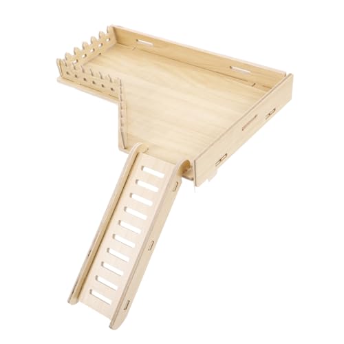 JOINPAYA Kletterplattform Für Hamster Und Ratten Holzspielzeug Mit Leiter Für Käfige Fördert Bewegung Und Gesundheit Vielseitiges Zubehör Für Kleine Tiere JOINPAYA Kletterplattform Für Hamster Und Ratten Holzspielzeug Mit Leiter Für Käfige Fördert Bewegung Und Gesundheit Vielseitiges Zubehör Für Kleine Tiere von JOINPAYA