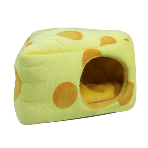 JOINPAYA Hamster Nest Plüsch für Kleintiere Warmes und Gemütliches Versteck für Hamster Meerschweinchen und Andere Nagetiere Stilvolles Haustierzubehör für Käfige von JOINPAYA