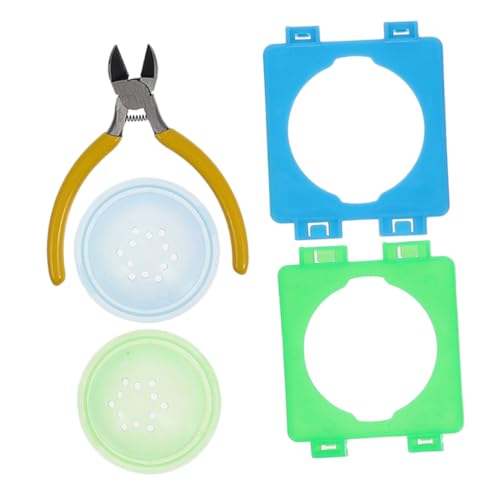 JOINPAYA Hamster Tunnel Endkappen DIY Zubehör mit Verbindungselementen und Sicheren Abschluss für Kleintierkäfige Fördert Bewegung und Erweitert Spielfläche für Hamster Blau grün gelb JOINPAYA Hamster Tunnel Endkappen DIY Zubehör mit Verbindungselementen und Sicheren Abschluss für Kleintierkäfige Fördert Bewegung und Erweitert Spielfläche für Hamster Blau grün gelb von JOINPAYA