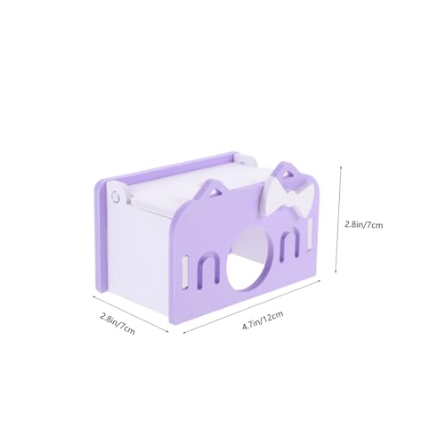 JOINPAYA Hamster Versteck Haus aus Bissfestem Material Kleines für Meerschweinchen und Ratten Ganzjähriges Schlaf und Spielnest für Kleine Nagetiere Kleintierhaus von JOINPAYA