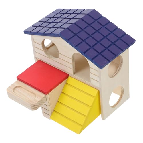 JOINPAYA Hamsterhaus Aus Hochwertigem Doppeldeck Spielplatz Für Kleine Haustiere Für Hamster Chinchillas Und Ratten Sicheres Versteck Für Besseren Schlaf Und Spielspaß JOINPAYA Hamsterhaus Aus Hochwertigem Doppeldeck Spielplatz Für Kleine Haustiere Für Hamster Chinchillas Und Ratten Sicheres Versteck Für Besseren Schlaf Und Spielspaß von JOINPAYA