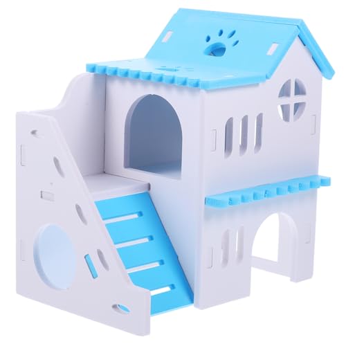 JOINPAYA Hamsterhaus Hideout aus PVC mit Leiter Sicherer Rückzugsort für Hamster Meerschweinchen Igel und Kleine Nager Langlebiges Versteck für Ruhige Entspannung JOINPAYA Hamsterhaus Hideout aus PVC mit Leiter Sicherer Rückzugsort für Hamster Meerschweinchen Igel und Kleine Nager Langlebiges Versteck für Ruhige Entspannung von JOINPAYA