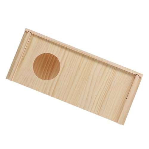 JOINPAYA Hamsterhaus mit Räumen Natürliches Nagerversteck aus Robustem Gemütliches Schlaf Spielhaus für Hamster Ratten und Kleintiere Langlebiges und Praktisches Nagerzubehör von JOINPAYA