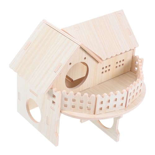 JOINPAYA Hamsterhütte Hamsterkäfig Hamsterhaus Hamsterversteck Kleines Hamsterlabyrinth Holzhaus Hamsterhabitat Hamsterversteck Unterschlupf Hamster Erkundungsspielzeug JOINPAYA Hamsterhütte Hamsterkäfig Hamsterhaus Hamsterversteck Kleines Hamsterlabyrinth Holzhaus Hamsterhabitat Hamsterversteck Unterschlupf Hamster Erkundungsspielzeug von JOINPAYA