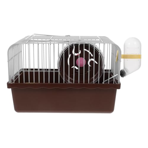 JOINPAYA Hamsterkäfig Käfige Hamster Tragetasche Haustier Wasser Träger Tragbare Hamsterreise Hamstertransportkäfig Transporthamster Tragbarer Hamster-Reisekäfig Abs Brown JOINPAYA Hamsterkäfig Käfige Hamster Tragetasche Haustier Wasser Träger Tragbare Hamsterreise Hamstertransportkäfig Transporthamster Tragbarer Hamster-Reisekäfig Abs Brown von JOINPAYA
