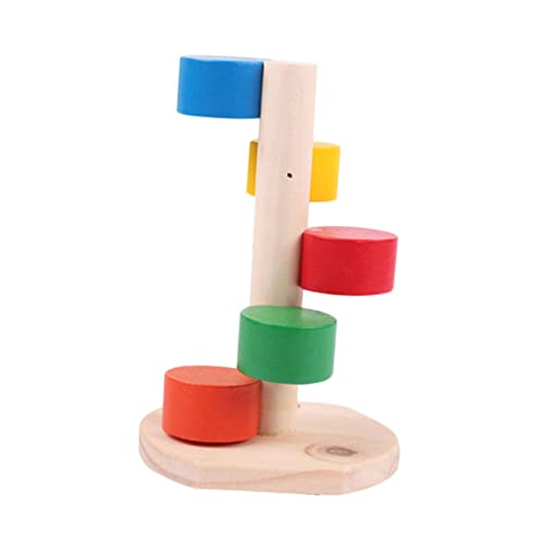 JOINPAYA Hamster Kletterleiter Aus Holz Spielzeug Für Kleintiere Langlebig Und Sicher Zum Spielen Und Entspannen Für Hamster Mäuse Und Andere Kleine Nager von JOINPAYA