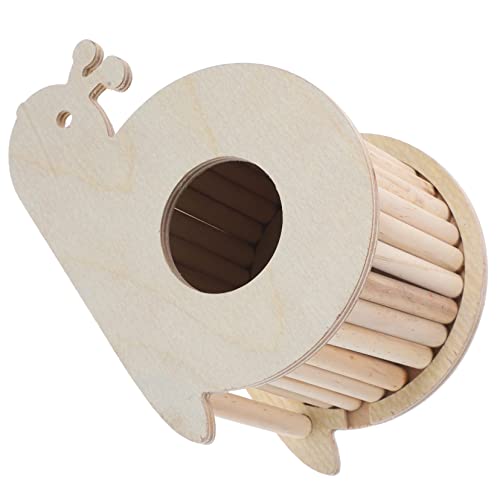 JOINPAYA Hamsternest Hamster Gehege Meerschweinchenhaus Häuser und Verstecke drinnen Hamsterhaus Hamster brücke Hamster Hamsterversteck Nest Trainingsleiter für Haustiere hölzern von JOINPAYA