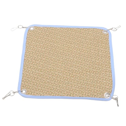 JOINPAYA Hamsterspielzeug aus Eisen mit Multifunktionaler Strohschaukel Hängematte Kletterspielzeug für Kleintierkäfig Dekoratives Molaren Hamster Meerschweinchen JOINPAYA Hamsterspielzeug aus Eisen mit Multifunktionaler Strohschaukel Hängematte Kletterspielzeug für Kleintierkäfig Dekoratives Molaren Hamster Meerschweinchen von JOINPAYA
