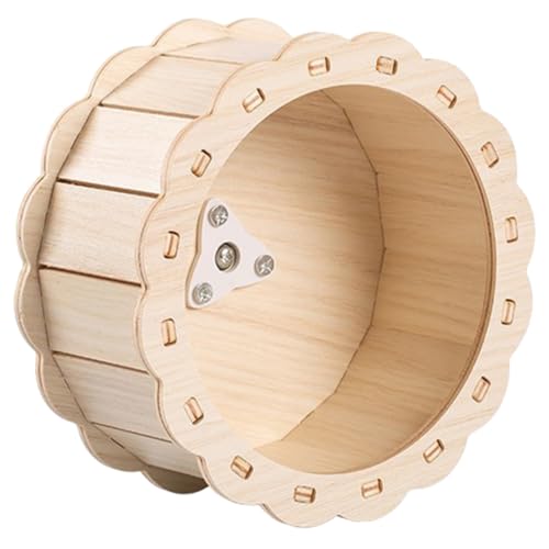 JOINPAYA Hamsterübung Rad Aus Holz Sunflower Laufrad Für Kleine Haustiere Sportgerät Fördert Bewegung Und Spielspaß Für Hamster Und Rennmäuse JOINPAYA Hamsterübung Rad Aus Holz Sunflower Laufrad Für Kleine Haustiere Sportgerät Fördert Bewegung Und Spielspaß Für Hamster Und Rennmäuse von JOINPAYA