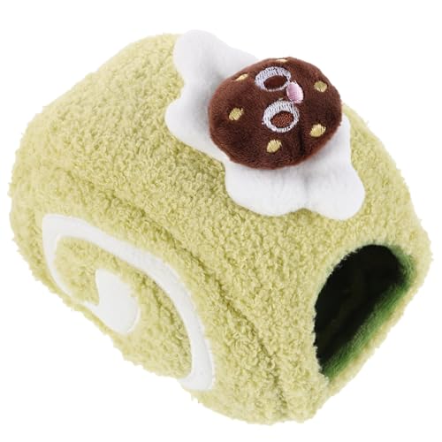 JOINPAYA Hamsterversteck Haus aus Baumwolle Warmes Winternest mit Abnehmbarem Design Einfach zu Reinigen Kuscheliges Versteck für Kleine Nagetiere Wie Hamster und Chinchillas von JOINPAYA