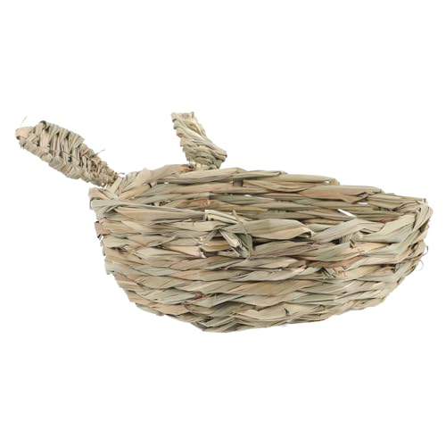JOINPAYA Handgewebtes Strohnest für Kleintiere Kau und Spielbares Hamster und Meerschweinchenbett Natürliches Sicheres Ruheplatz Zubehör für Kaninchen Chinchillas und Ratten JOINPAYA Handgewebtes Strohnest für Kleintiere Kau und Spielbares Hamster und Meerschweinchenbett Natürliches Sicheres Ruheplatz Zubehör für Kaninchen Chinchillas und Ratten von JOINPAYA