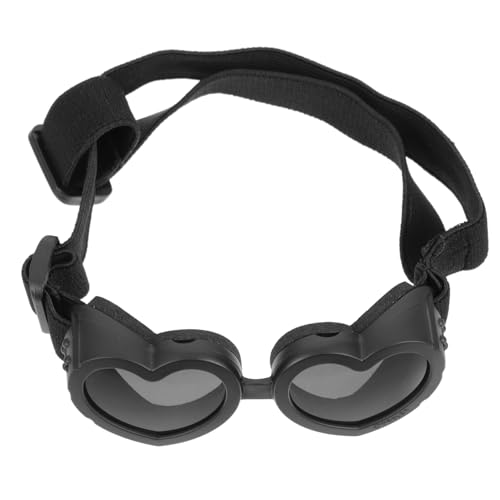 JOINPAYA Haustier Brille Hund Schattierungen Winddichte Schutzbrille für Haustiere groß Auge Gläser Pfote hundesonnenbrille Dog Sunglasses Winddichte Welpenbrille Haustierzubehör Tipi Black von JOINPAYA